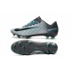 Nuevo Zapatillas de fútbol - Nike Mercurial Vapor XI FG Gris Negro Azul
