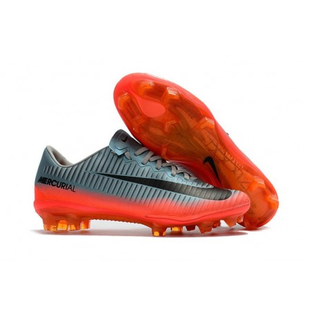 Nuevo Botas de fútbol Nike Mercurial Vapor 11 FG Gris Hematita Gris lobo