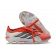Botines Adidas Predator 26 Elite FT FG Rojo Lúcido Negro Ftwr Blanco