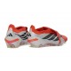 Botines Adidas Predator 26 Elite FT FG Rojo Lúcido Negro Ftwr Blanco