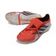 Botines Adidas Predator 26 Elite FT FG Rojo Lúcido Negro Ftwr Blanco