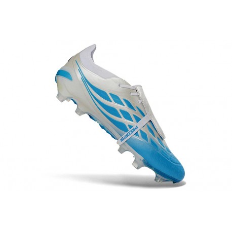 Botines Adidas Predator 26 Elite FT FG Blanco Azul Negro
