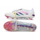 Botines Adidas Predator 26 Elite FT FG Blanco Rosa