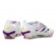 Botines Adidas Predator 26 Elite FT FG Blanco Rosa