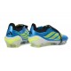 Botines Adidas Predator 26 Elite FT FG Rayo Azul Team Amarillo Solar