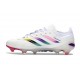 Zapatos de Fútbol Adidas Predator Elite FG Blanco Rosa