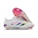Zapatos de Fútbol Adidas Predator Elite FG Blanco Rosa