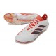Zapatos de Fútbol Adidas Predator Elite FG Blanco Rojo