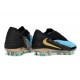 Tacón de Fútbol Nike Phantom 6 Low Elite FG Azul Dorado Negro