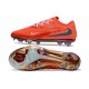 Tacón de Fútbol Nike Phantom 6 Low Elite FG Rojo