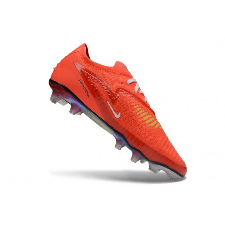 Tacón de Fútbol Nike Phantom 6 Low Elite FG Rojo