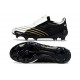 Bota de Fútbol adidas F50 Spider Elite FG Negro Blanco