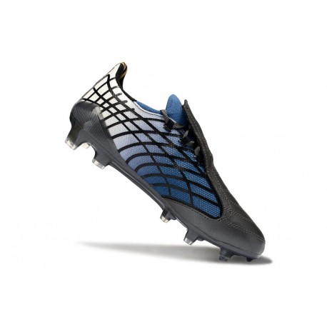 Bota de Fútbol adidas F50 Spider Elite FG Azul Negro Dorada