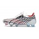 Bota de Fútbol adidas F50 Spider Elite FG Blanco Rojo Cian