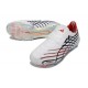 Bota de Fútbol adidas F50 Spider Elite FG Blanco Rojo Cian