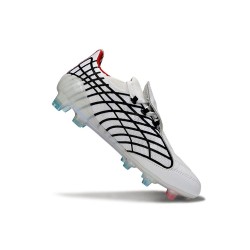 Bota de Fútbol adidas F50 Spider Elite FG Blanco Rojo Cian