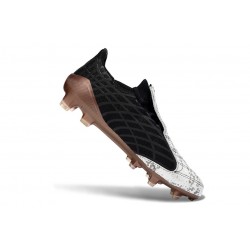 Bota de Fútbol adidas F50 Spider Elite FG Negro Blanco Dorado