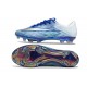 Bota de Fútbol adidas F50 Spider Elite FG Azul Blanco Plateada