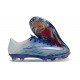 Bota de Fútbol adidas F50 Spider Elite FG Azul Blanco Plateada