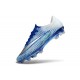 Bota de Fútbol adidas F50 Spider Elite FG Azul Blanco Plateada