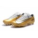 Nuevo Botas de fútbol Nike Mercurial Vapor 11 FG Oro Blanco