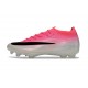 Tacón de Fútbol Nike Zoom Mercurial Vapor XVII Elite FG Rosa Negro
