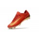 Nuevo Botas de fútbol Nike Mercurial Vapor 11 FG CR7 Rojo Oro