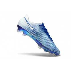 Tacón de Fútbol Nike Zoom Mercurial Vapor XVII Elite FG Azul Plateado