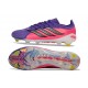 Zapatos de Fútbol Adidas Predator Elite FG Violeta Rosa Negro