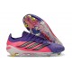 Zapatos de Fútbol Adidas Predator Elite FG Violeta Rosa Negro