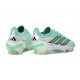 Zapatos de Fútbol Adidas Predator Elite FG Verde Plateada