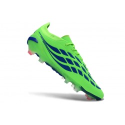 Zapatos de Fútbol Adidas Predator Elite FG Verde Azul