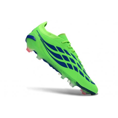 Zapatos de Fútbol Adidas Predator Elite FG Verde Azul