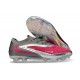 Tacón de Fútbol Nike Phantom 6 Low Elite FG Rosa / Plata / Gris