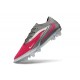 Tacón de Fútbol Nike Phantom 6 Low Elite FG Rosa / Plata / Gris