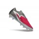Tacón de Fútbol Nike Phantom 6 Low Elite FG Rosa / Plata / Gris