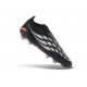 Tacos de Futbol Adidas Predator Laceless Elite FG Negro Blanco