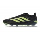 Tacos de Futbol Adidas Predator Laceless Elite FG Negro Verde