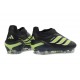 Tacos de Futbol Adidas Predator Laceless Elite FG Negro Verde