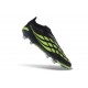 Tacos de Futbol Adidas Predator Laceless Elite FG Negro Verde