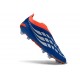 Tacos de Futbol Adidas Predator Laceless Elite FG Azul Verde Naranja