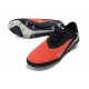 Tacón de Fútbol Nike Phantom 6 Low Elite FG Rojo Negro Plateada