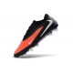 Tacón de Fútbol Nike Phantom 6 Low Elite FG Rojo Negro Plateada
