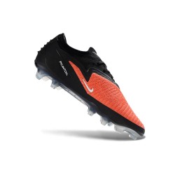 Tacón de Fútbol Nike Phantom 6 Low Elite FG Rojo Negro Plateada