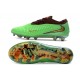 Tacón de Fútbol Nike Phantom 6 Low Elite FG Verde Dorado