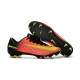 Zapatillas de fútbol para Hombre - Nike Mercurial Vapor XI FG Naranja Negro Amarillo