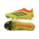 Tacos de Futbol Adidas Predator Laceless Elite FG Amarillo Negro Naranja