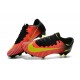 Zapatillas de fútbol para Hombre - Nike Mercurial Vapor XI FG Naranja Negro Amarillo