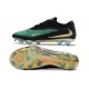 Tacón de Fútbol Nike Phantom 6 Low Elite FG Verde Negro Dorada