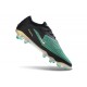 Tacón de Fútbol Nike Phantom 6 Low Elite FG Verde Negro Dorada